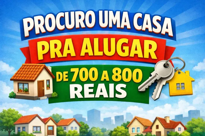 Estou procurando uma casa pra alugar em Maceió.