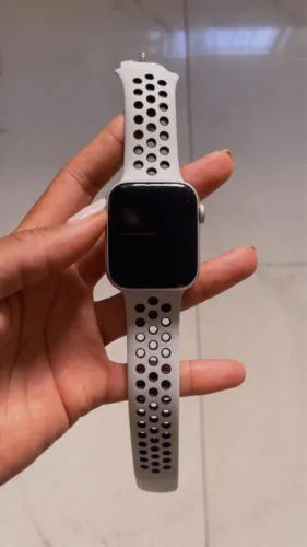 Apple Watch Series 5 Nike 44mm GPS + 3 pulseiras + caixa - Completo