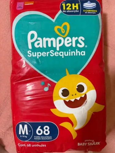 3 pacote Fralda pampers 