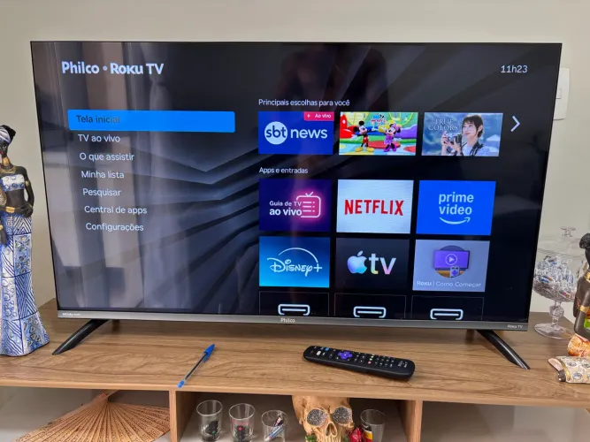 Smart TV 40 Philco Ptv Roku Led Dolby Áudio