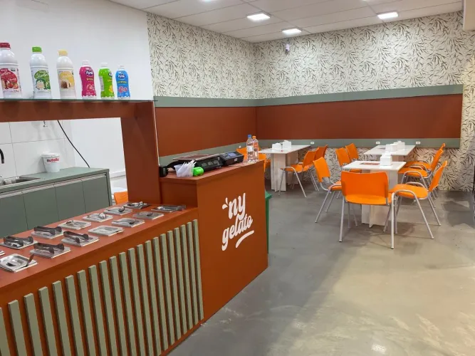 SORVETERIA MODERNA COMPLETA