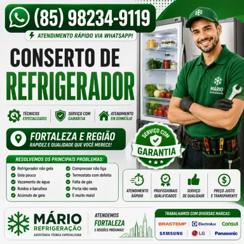 Conserto de Refrigerador em Fortaleza