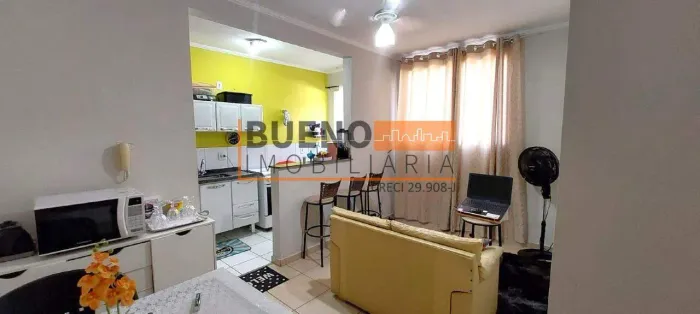 Apartamento para aluguel com 2 quartos, 1 vaga, no bairro Jardim Santana em Americana/SP
