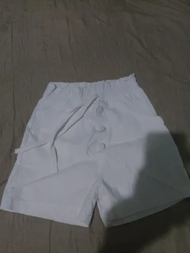 Short  branco feminino 
