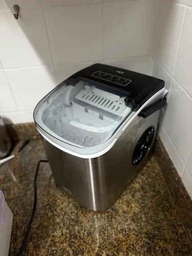 VENDO - MÁQUINA DE GELO PORTÁTIL HQ | INOX | DIGITAL