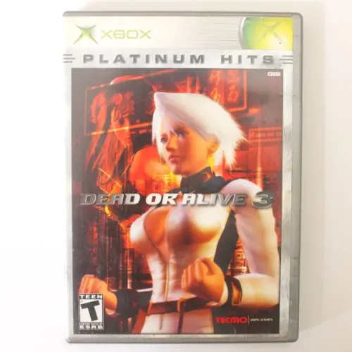 Dead or Alive 3 para Xbox completo, em perfeito estado de conservação