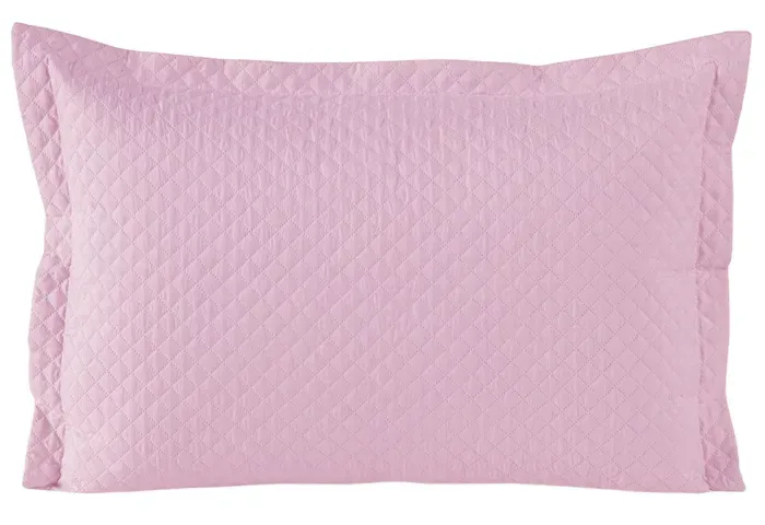 Capa Protetora para Travesseiro Matelado Macio Rosa de 70 x 50cm Kit com 2 Capas - NOVO