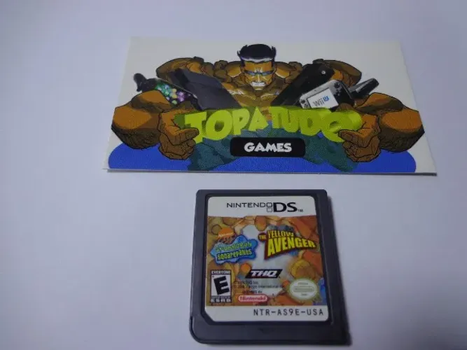 Jogo Sponger Bob Square Pants The Yellow Avenger THQ Ds