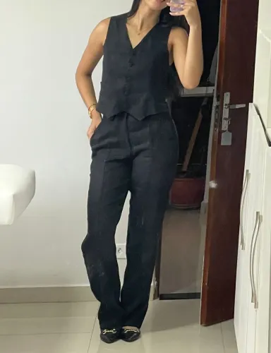 Conjunto linho 