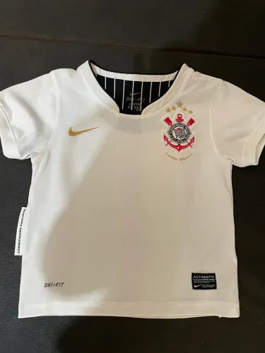 Manto do Timão para os Pequenos! Camisa Corinthians Centenário 2010 Original