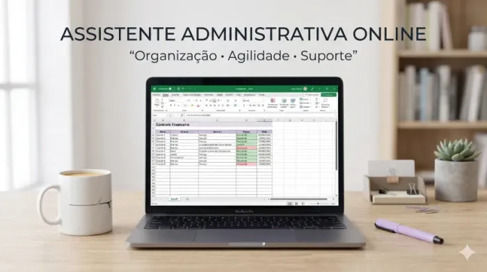 Assistente Administrativa Online | Organização e Suporte