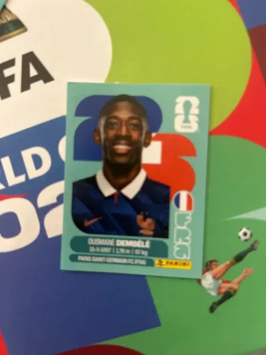 Figurinha avulsa do dembele