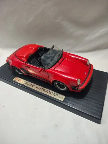 Miniatura Porsche 911 Speedster 1989 Maisto Com Base