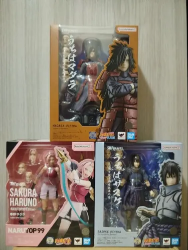 Naruto SH Figuarts Pack 3 figuras Madara, Sasuke e Sakura 99