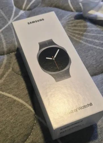 smartwatch samsung galaxy watch 8 (grafite) 40mm Ite, 10 dias de uso, estado novo