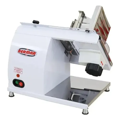 Máquina Elétrica Profissional Fatiador De Frios Bm07 Bermar Cor Branco