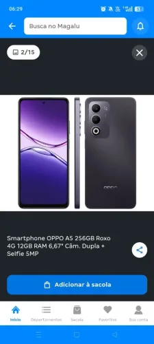 Celular oppo5
