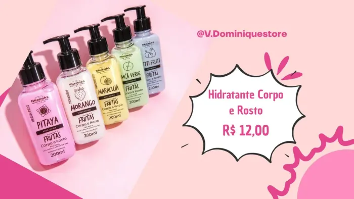 Hidratante corpo e rosto