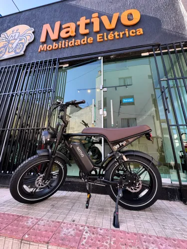 Bicicleta Elétrica V8 PRO 1000W OUXI