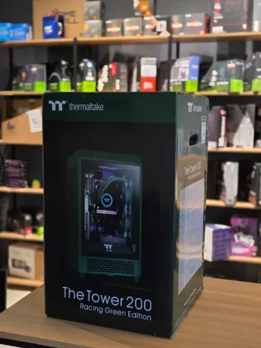 Gabinete Thermaltake The Tower 200 Racing Green Edition - Novo e Lacrado