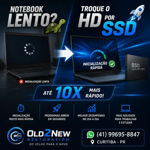 ? SEU NOTEBOOK ESTÁ LENTO? ?