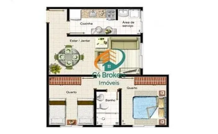 Apartamento em Cidade Parque Alvorada - Guarulhos, SP