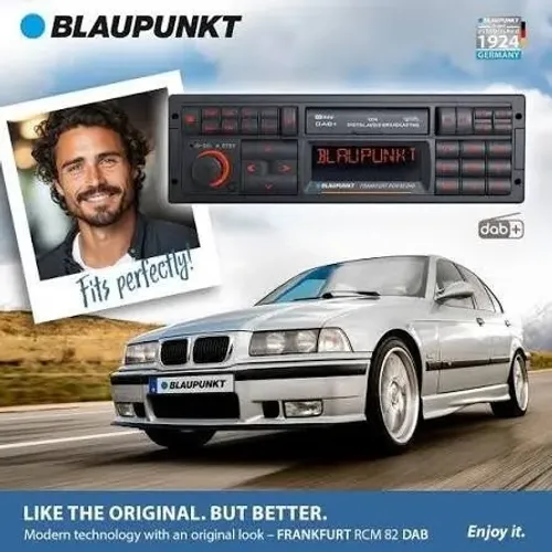 Radio with Bluetooth 1980-1998 Porsche 911 Blaupunkt Frankfurt