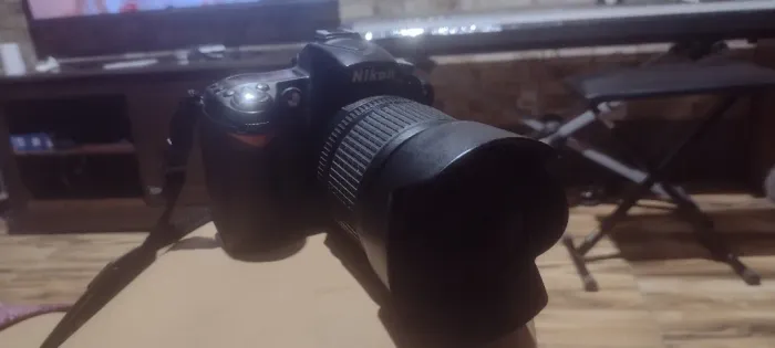 Camera Nikon D90 com Err no visor