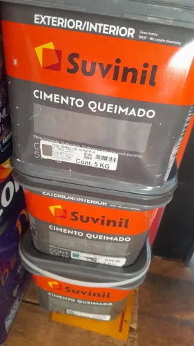 Cimento queimado suvinil