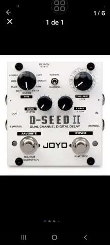Pedal Delay marca Joyo