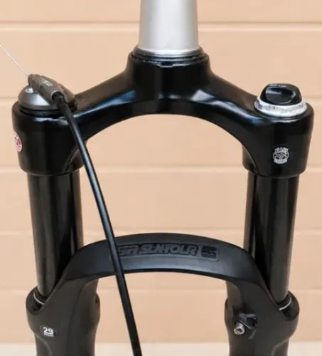 Suspensão SR Suntour XCR32 Air 29" Boost Tapered 120 mm - Excelente Estado