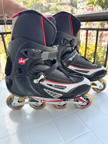 Patins Usado Traxart Inline Jet - Rodas 84mm ABEC-7 Cromo