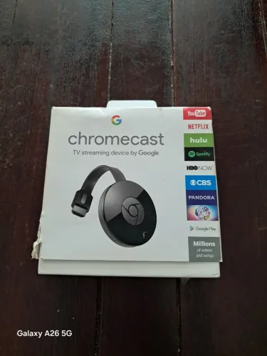 ? Google Chromecast ? 2ª Geração (Completo na Caixa)