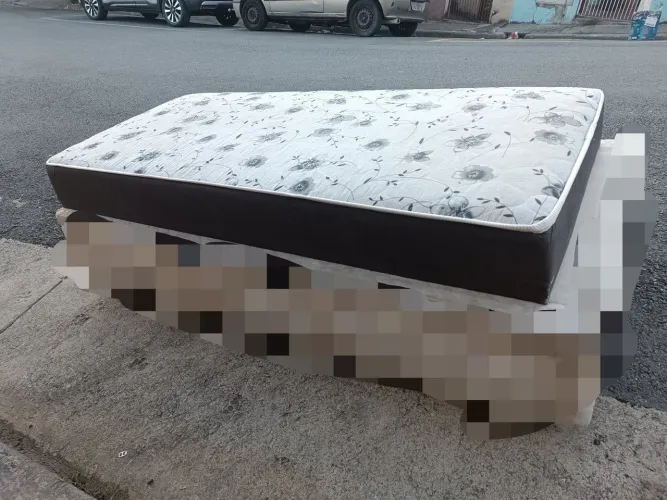 Cama box de solteiro