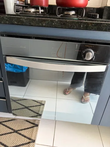 Forno de embutir a gás