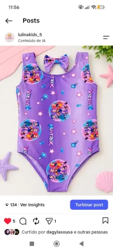 Body Infantil Guerreiras kpop