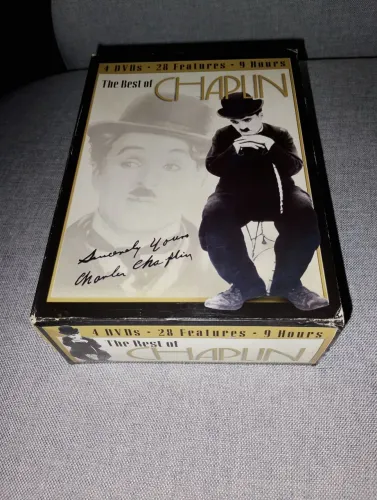 Dvd Box The Best of Chaplin