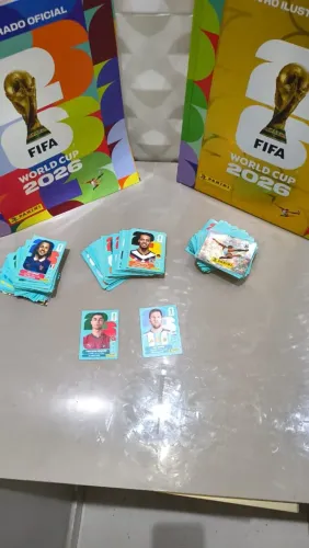 155 FIGURINHAS DA COPA DO MUNDO DE 2026 (SORTIDAS) 0,90C CADA