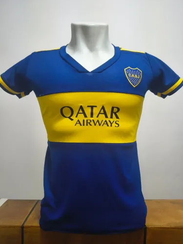 camisa feminina oficial boca juniors