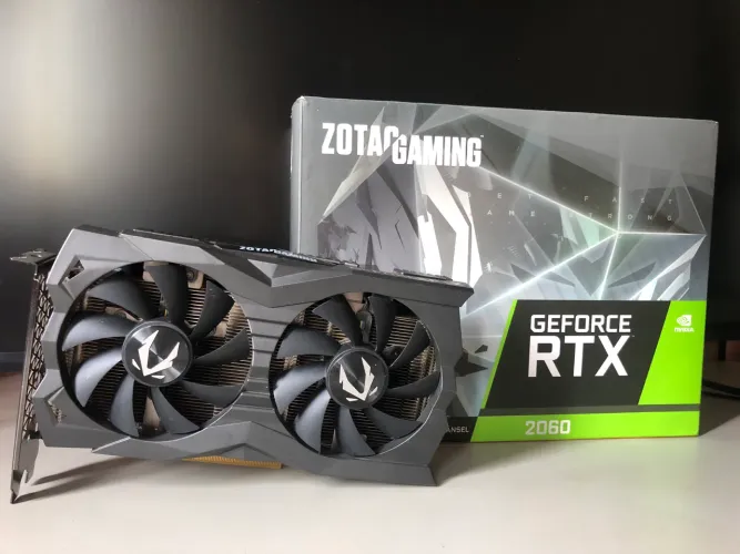 Placa de vídeo NVIDIA RTX 2060 6GB ZOTAC GAMING