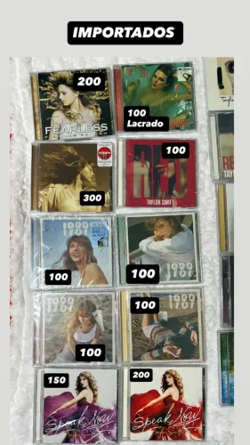 Coleção Cds Taylor Swift