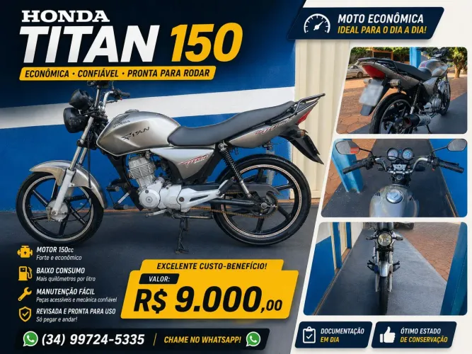 HONDA TITAN 150/2008