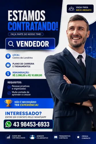 VENDEDOR COMERCIAL