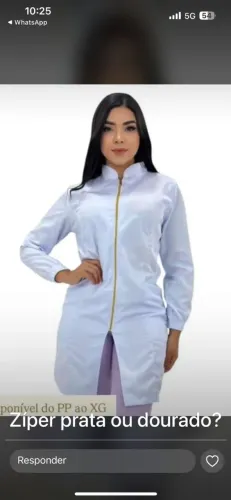 Jalecos gabardine 