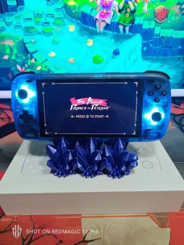 Ayn Odin 2 PRO clear Blue 12gb/256gb Retroid Ayaneo Anbernic steam Nintendo Sony microsoff