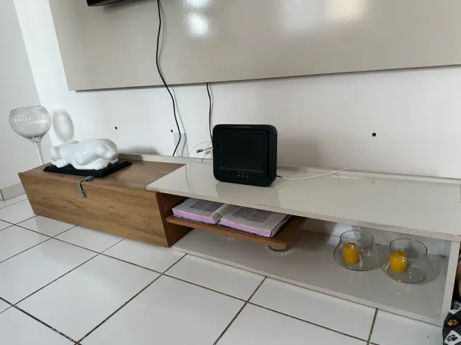Rack com painel
