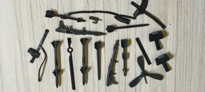 Lote acessórios gi Joe