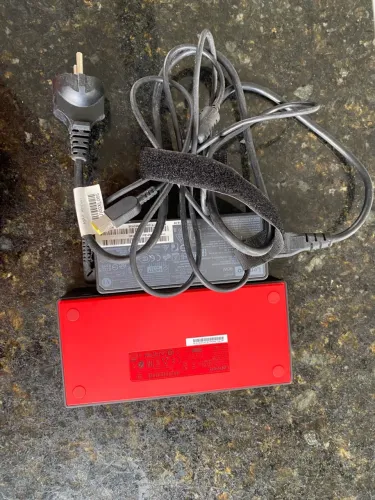 ? Dockstation Lenovo ThinkPad USB-C Dock Gen 2 (40AS) - Completa com Fonte 90W