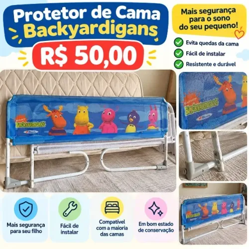 Protetor de cama Backyardigans
