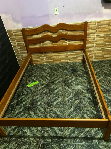 Cama rústica